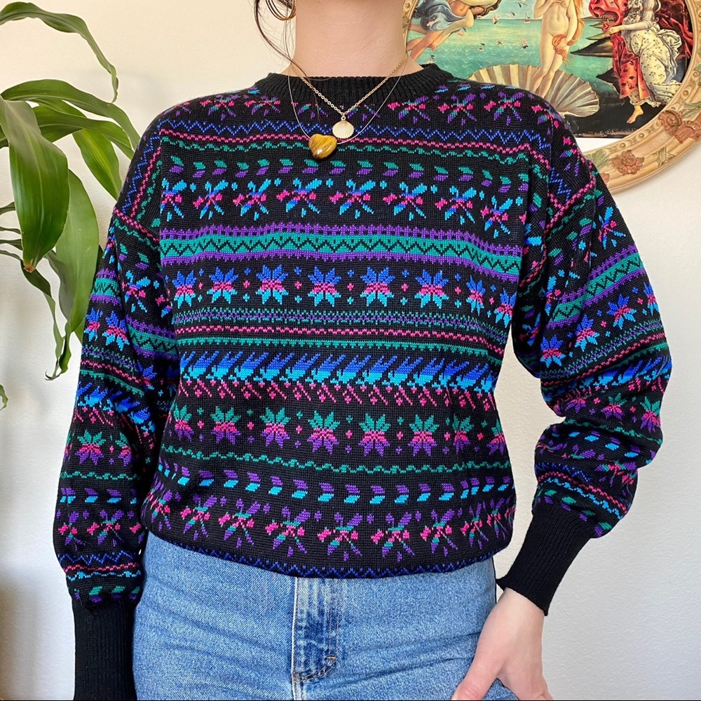 80s Ski Sweater